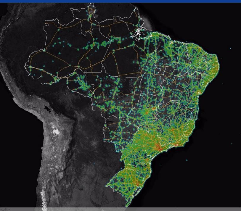 209 distritos não sede (47%) sem antena 3G