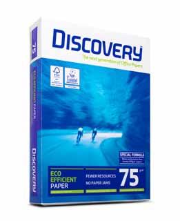 RELATÓRIO DE GESTÃO 2011 Discovery é uma marca de papel que alia o alto desempenho com um forte posicionamento ambiental eco-eficiência.