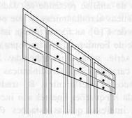 Método da Malha de Vórtices Método numérico para a determinação da sustentação e resistência induzida de superfícies sustentadoras Discretização da asa em planta em paineis rectangulares nos quais é