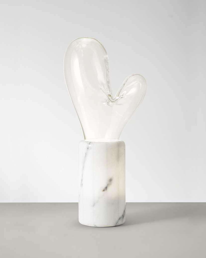 Luminária CACTUS*, 2014 Cristal, mármore