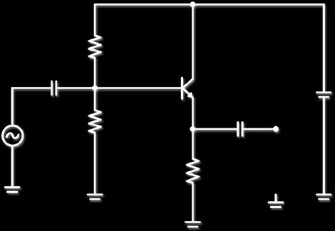 PÍTULO 5 5.5 mplificador coltor comum omo vimos, ao ligarmos uma font d alta impdância d saída a uma carga d baixo valor, a maior part da tnsão stará na rsistência intrna da font.