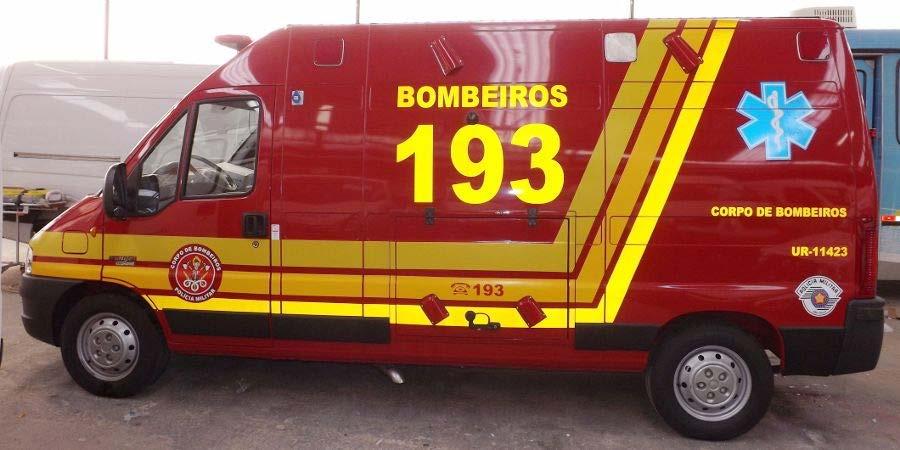 TIPO C: ambulância de resgate - veículo de atendimento de urgências pré-hospitalares de vítimas de