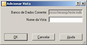 Clique no menu Vista Adicionar Vista, conforme mostra a Figura 34, ou clique diretamente sobre o ícone na barra de ferramentas.