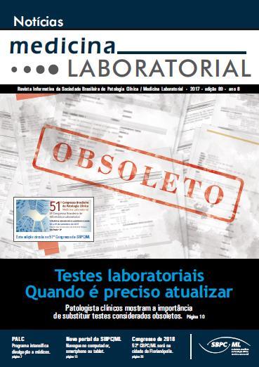 Revista Notícias-Medicina Laboratorial Publicação bimestral com artigos, entrevistas e reportagens que interessam ao setor de laboratórios