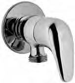 117 MUSTANG Suporte chuveiro regulável - Liz Adjustable shower holder - Liz Support mural pour douchette, orientable.