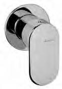 112 04 001 satinox 112 04 002 Monocomando de duche embutido Concealed single lever shower mixer