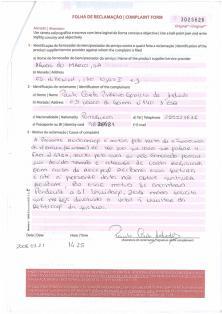 reclamar sobre os serviços que recebe, utilizando se quiser o