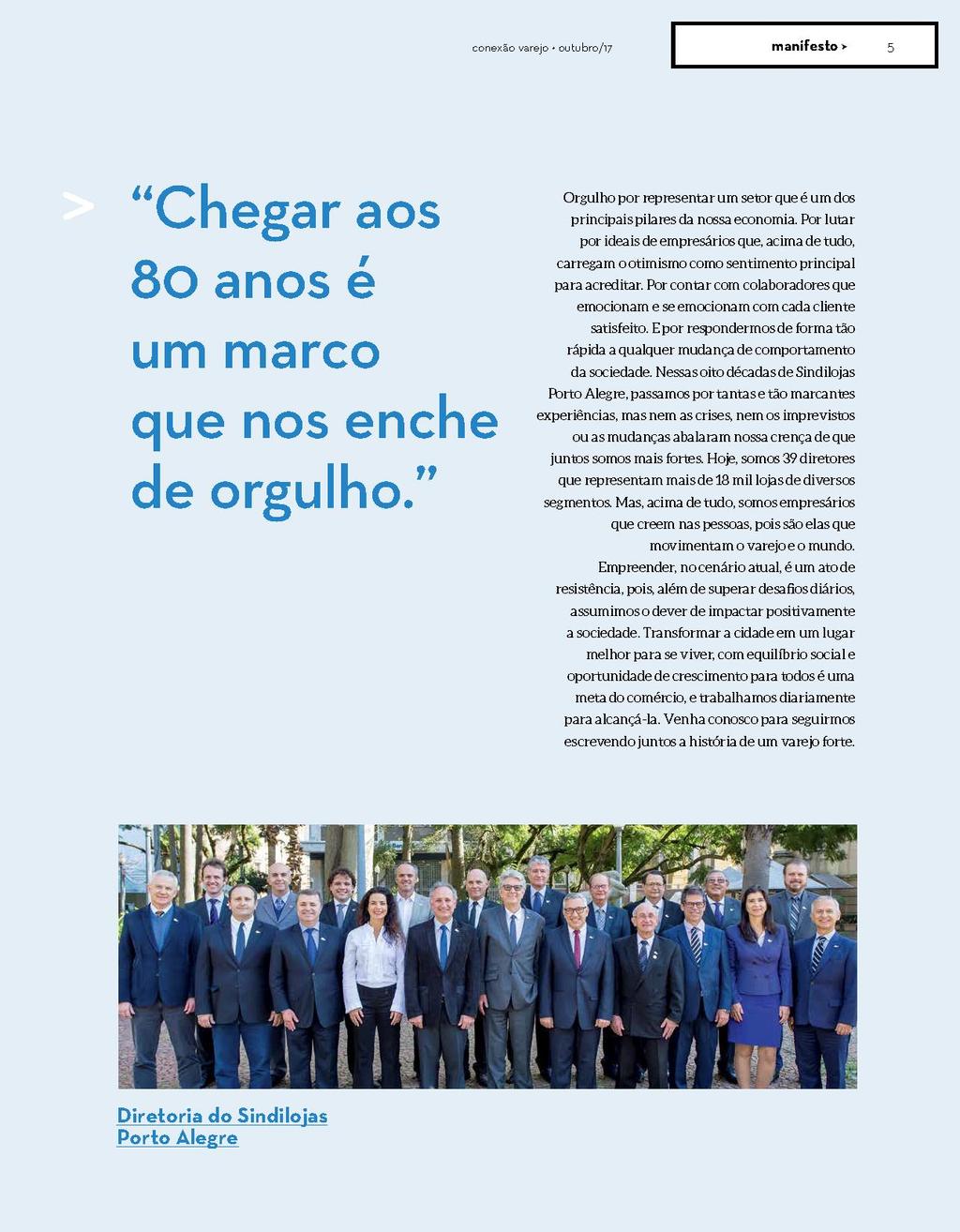 Com um manifesto assinado por toda a