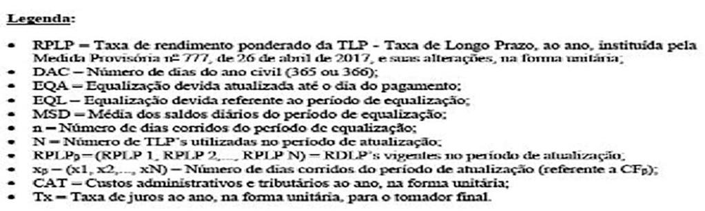 000 5,00 % Poupança Rural RDP 8,50% 01/07/2017 a 30/06/2018 Custeio Recursos Próprios 800.000.000 1,85 % Recursos Próprios (0,8 x TMS) 8,50% 01/07/2017 a 30/06/2018 Custeio PRONAMP Poupança Rural 416.