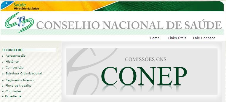 Aspectos éticos de uma pesquisa Conselho Nacional de Saúde A Comissão Nacional de Ética em Pesquisa - CONEP- é uma comissão do Conselho Nacional de Saúde - CNS, criada através da Resolução 196/96 e