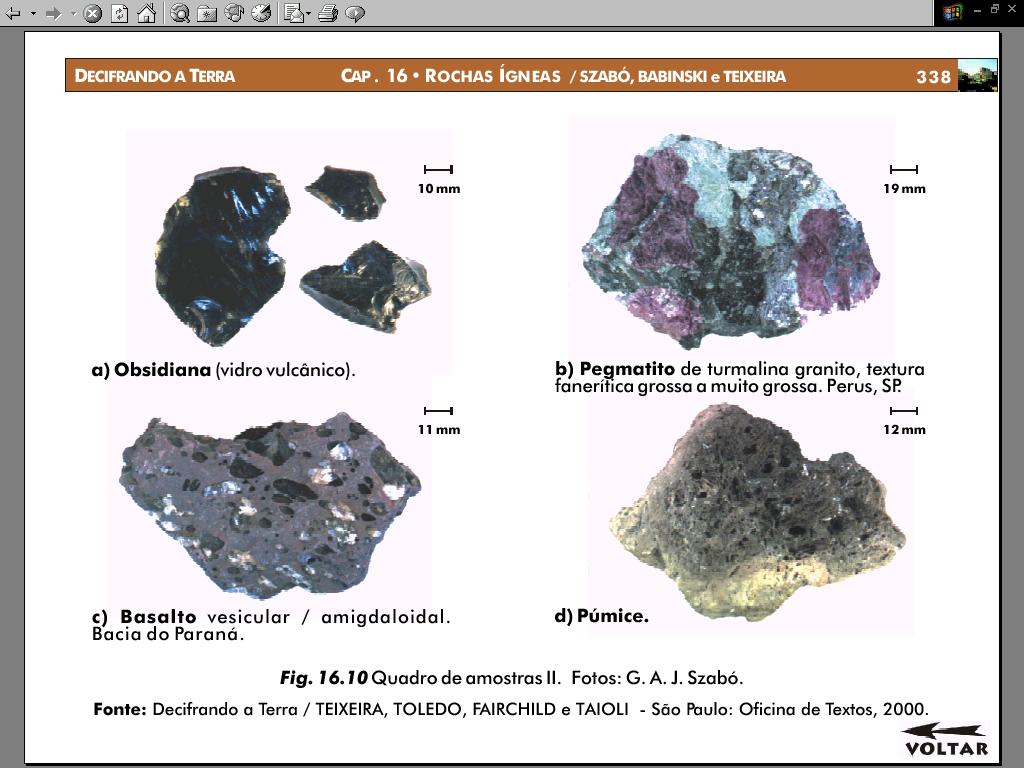 1. Minerais e Rochas