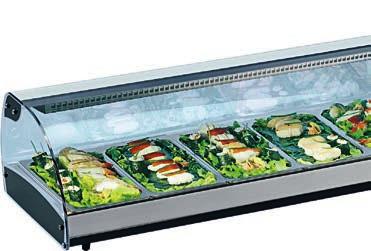 3040 14,00 Modelo Sushi 4 D Sushi 6 D Sushi 8 D Dimensão L x P x A 1085 x 393 x 310 mm 1437 x 393 x 310 mm 1790 x 393 x 310 mm