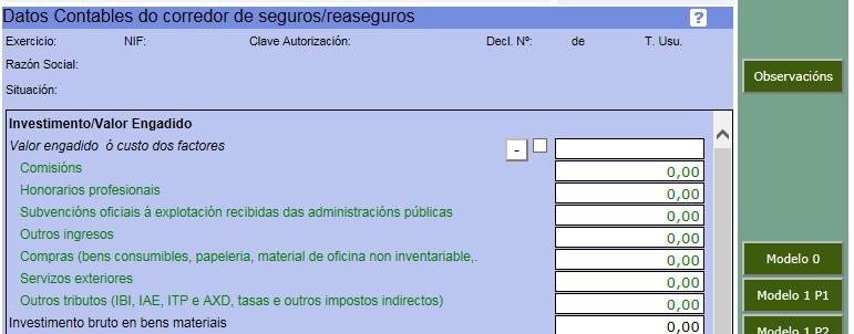 Outros ingresos 60 Compras (bens consumibles, papelaría, material de oficina etc.