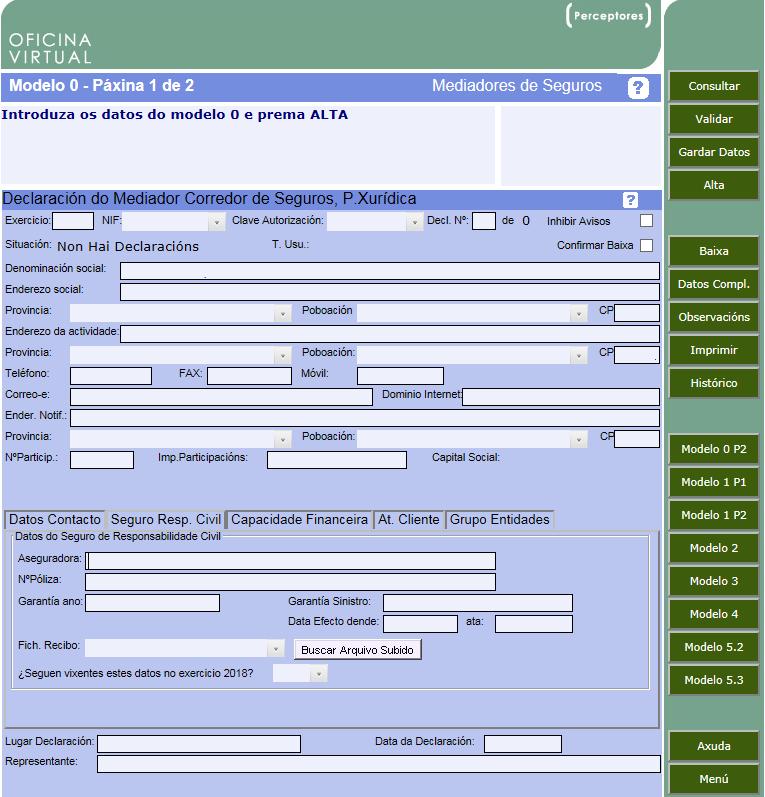 2.1.2. Datos de Contacto Indicaranse os datos da persoa autorizada ante a Dirección Xeral de Política Financeira, Tesouro e Fondos Europeos para resolver calquera incidencia relacionada coa