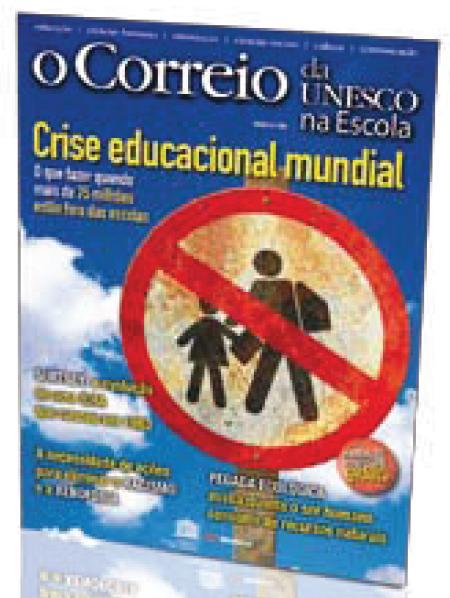 Correio da Unesco na Escola A revista Correio da Unesco na Escola está disponível para professores e alunos adotantes, com