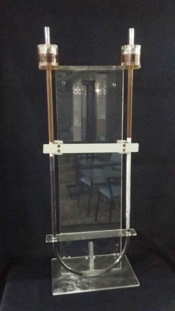 Figura 2 Micromanômetro de tubo em U do Laboratório de