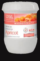 CREME DE MASSAGEM APRICOT (650g) Massagem relaxante e drenagem linfática. ATIV O Óleo de Apricot. CREME PARA MASSAGEM RELAXANTE ERVA LIMÃO Refrescância e relaxamento Erva Limão e Citrus Aurantium.