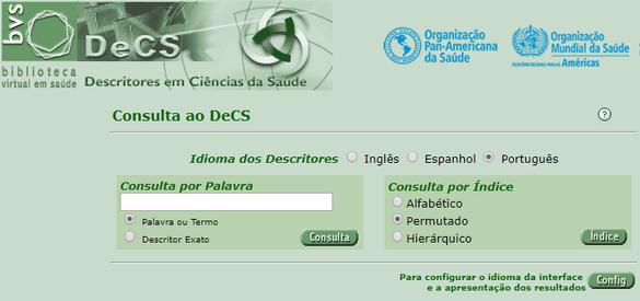 (DECS) Link: http://decs.bvs.