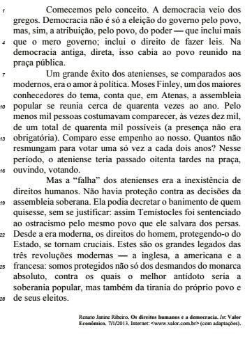 QUESTÕES Julgue o item em relação aos aspectos linguísticos: 1 As palavras fazê-lo, vê e têm são acentuadas de acordo com a mesma regra de acentuação gráfica.