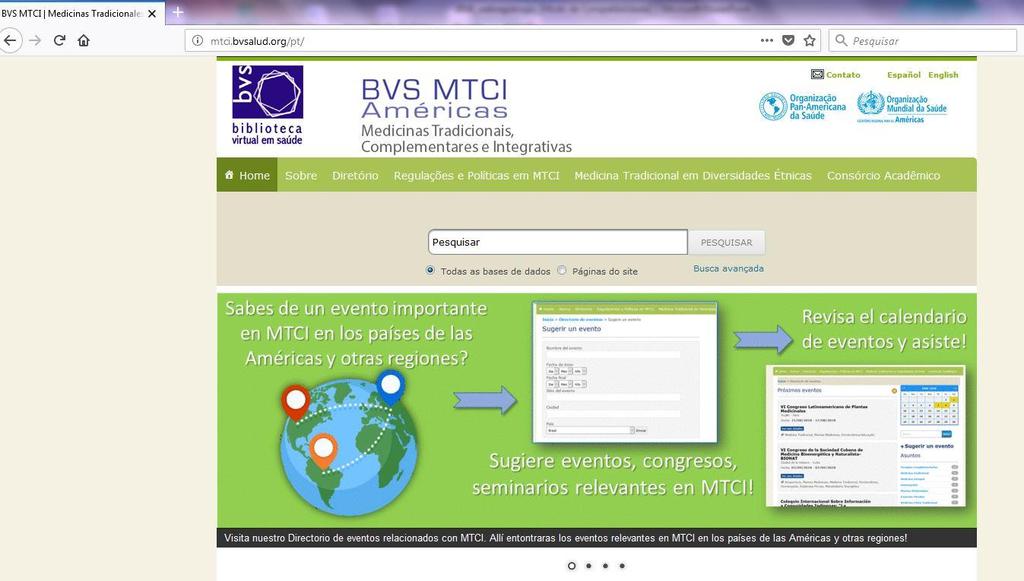 Biblioteca Virtual em Saúde em Medicinas