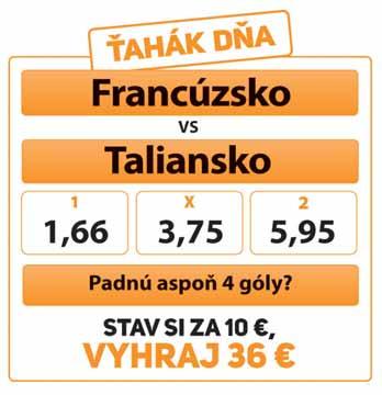 12 NIKÉ SERVIS piatok 1. 6. 2018 STÁVKOVÁ PONUKA NA DNES (PIATOK 1. 6. 2018) PIATOK 1. 6. 2018 Hokej ECHL 1 X 2 1X X2 19876 Florida Everblades - Colorado Eagles 2.00 4.05 2.65 1.34 1.