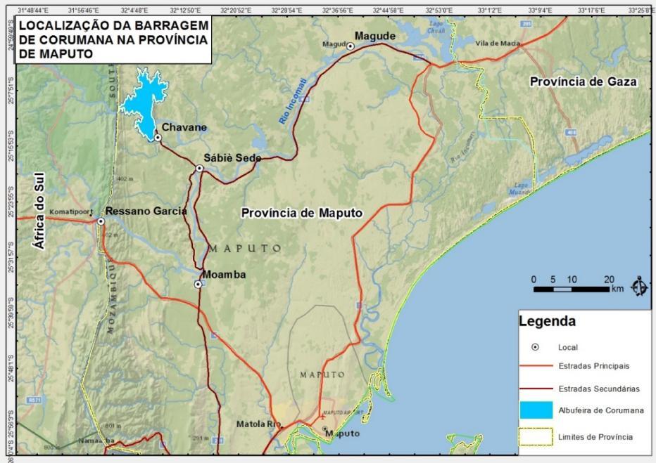 2 LOCALIZAÇÃO E DESCRIÇÃO DO PROJECTO 2.