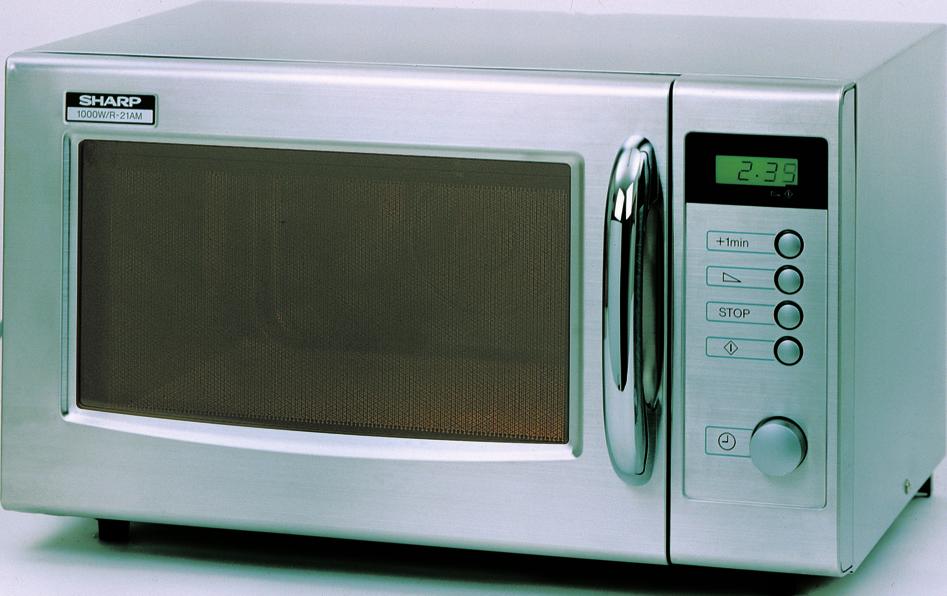 FM-1000BR Ideal for premises that do not need a professional microwave with maximum features, but one with high capacity and power.