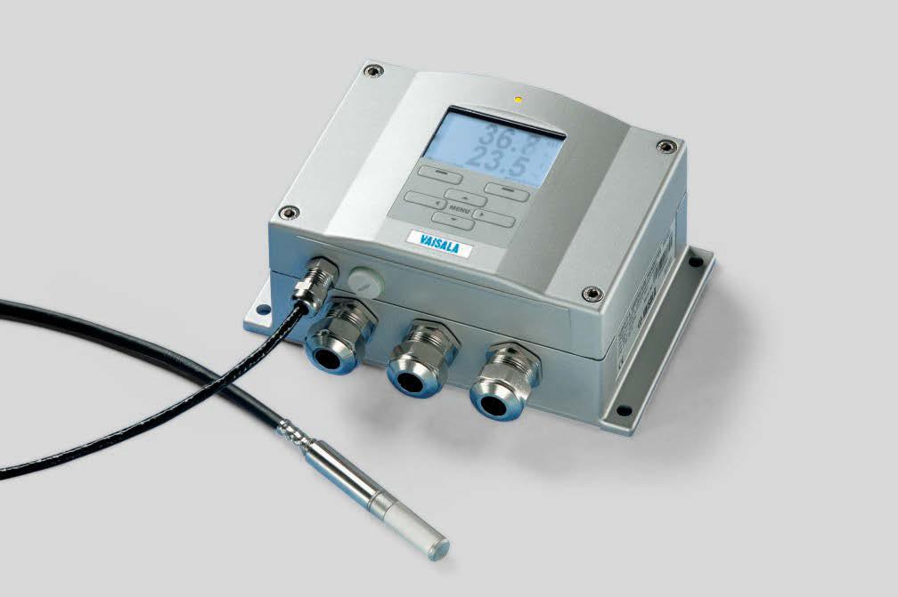 Transmissor de umidade e temperatura HMT333, para dutos e espaços apertados O Transmissor de umidade e temperatura Vaisala HUMICAP â HMT333 é um instrumento versátil para aplicações nas quais é
