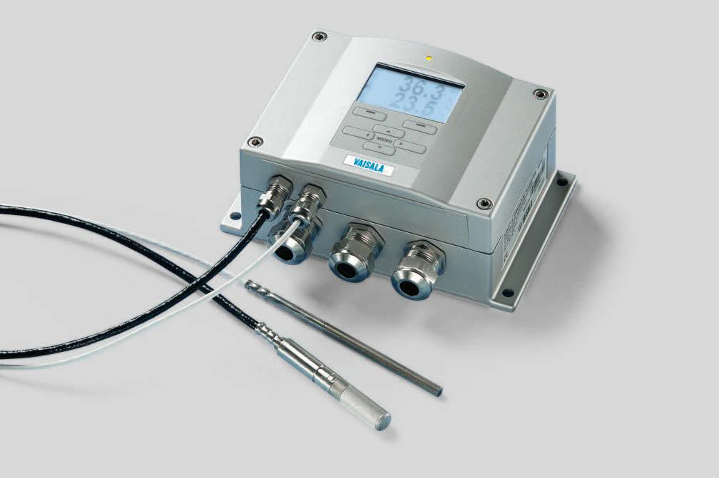 Transmissor de umidade e temperatura HMT337, para aplicações de alta umidade 2.