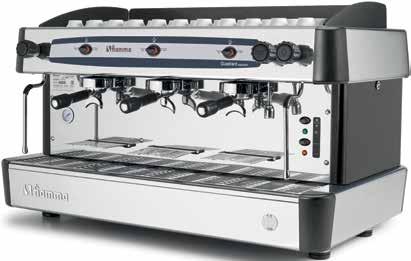 A key characteristic of all fiamma coffee machines is the easy access to all vital components.