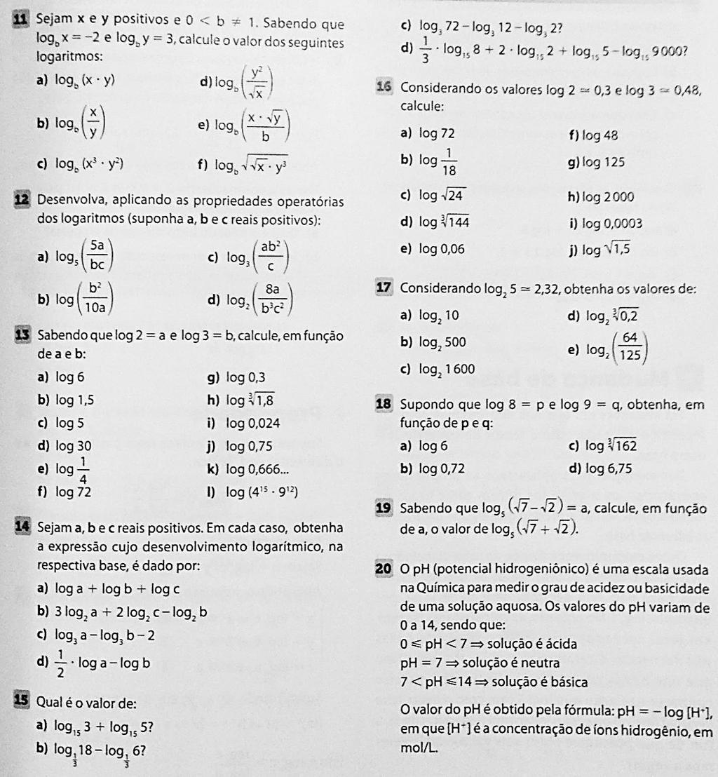 82 Figura 41 seção de exercícios IEZZI, Gelson. Matemática Volume Único. São Paulo: Atual, 2015, p.