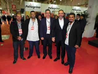 Os diretores do SindimotoSP Celso, Gerson e Rodrigo, Orlando (presidente da Anfamoto) e Gil (presidente do SindimtoSP e Febramoto).