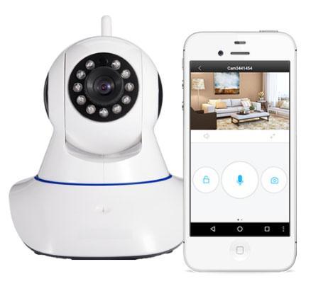 GUIA DO CLIENTE VETTI CÂMERA IP-ONVIF ROBOT WI-FI 720P SD A nova câmera IP Robot ONVIF é uma solução completa para você monitorar sua casa a distância com uma imagem de alta