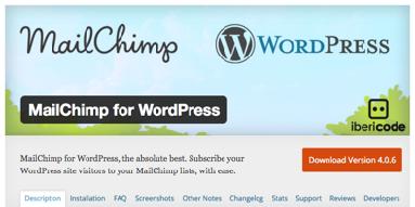 formulário wordpress para integrar o mailchimp no wordpress Basta colocar a chave API da