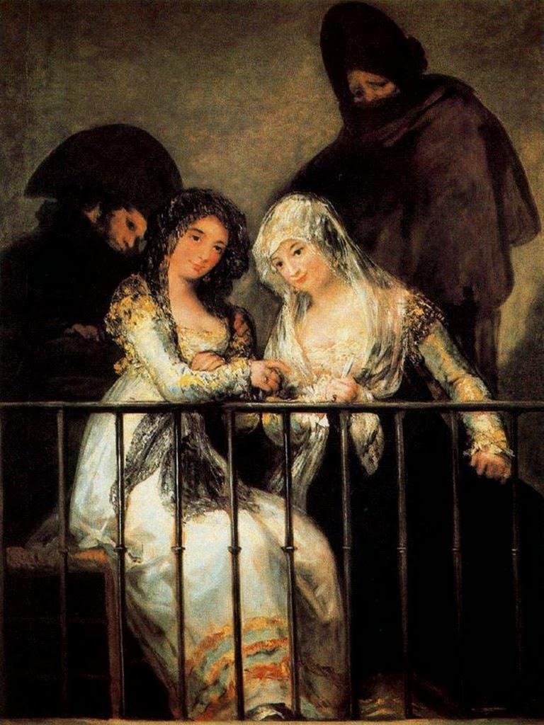 Balcão (1868, óleo sobre tela) Manet