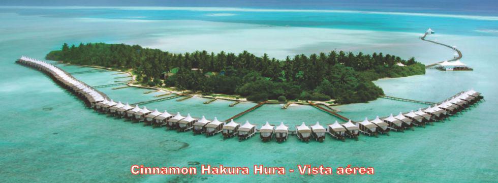 NOSSOS RESORTS MAS BELISSIMAS ILHAS MALDIVAS Cinnamon Hakura Hura 4*S http://www.cinnamonhotels.