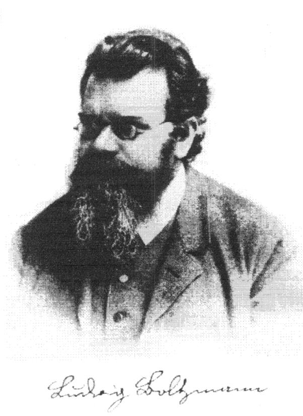 !! F = U As propriedades são médias em trajetórias Ilustração do espaço de configurações Boltzmann (1844-1906) desenvolveu os fundamentos da