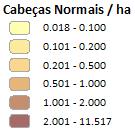 TOTAL 741882 6782987 PECUÁRIA Massas de água Carga estimada (kg/ano) P -P 2 O 5