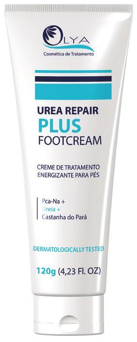 TRATAMENTO E PROTETÇÃO Proteção contra o sol e tratamento intensivo para os pés e rosto Cuidados para prevenção de celulites e estrias.