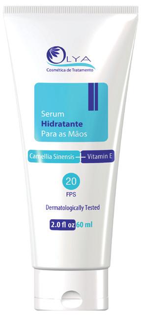 REJUVENESCEDORA Nutrição intensa; Hidratação e maciez para as mãos; Limpeza profunda da pele;