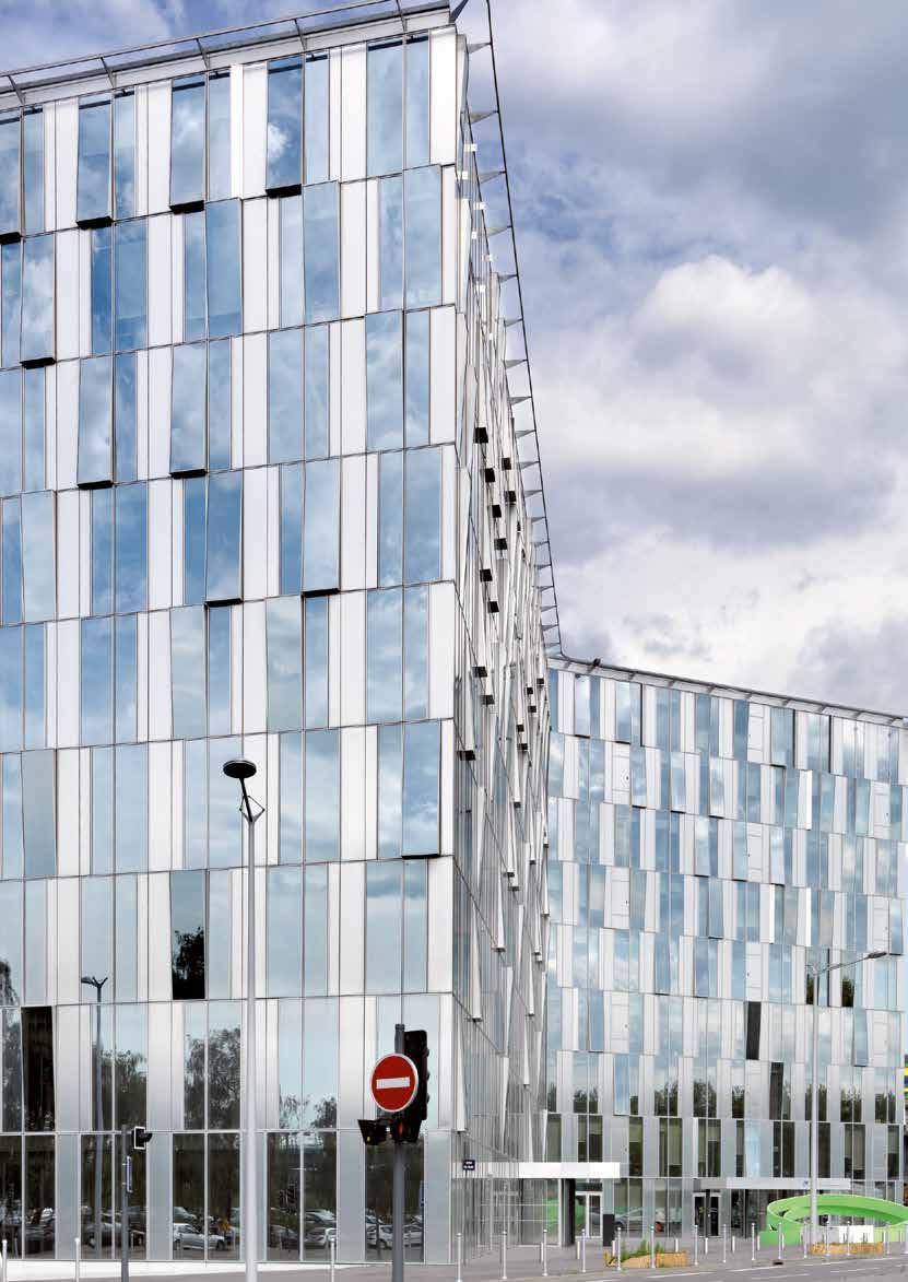 VERDADEIRA ELEGÂNCIA. O edifício de escritórios Onix em Lille beneficia da sua localização central.