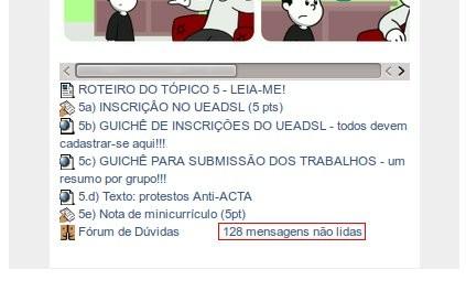 No moodle Se você usa o moodle (ou está avaliando uma turma do moodle), deverá lançar as notas no