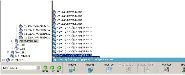 Como usar o CA ARCserve Backup para gerenciar atividades diárias Configuração automática de bibliotecas de fitas O CA ARCserve Backup detectará automaticamente a existência de uma biblioteca de fitas