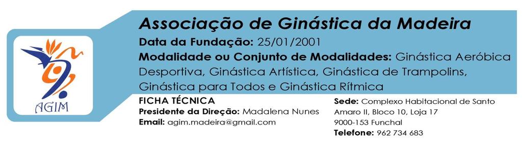 1.1.15 Ginástica Aeróbica Desportiva, Ginástica Artística, Ginástica de Trampolins, Ginástica para Todos e Ginástica Rítmica» Clubes Filiados e Federados 1 2 1 1 2 1 Clubes Grupo de Jovens