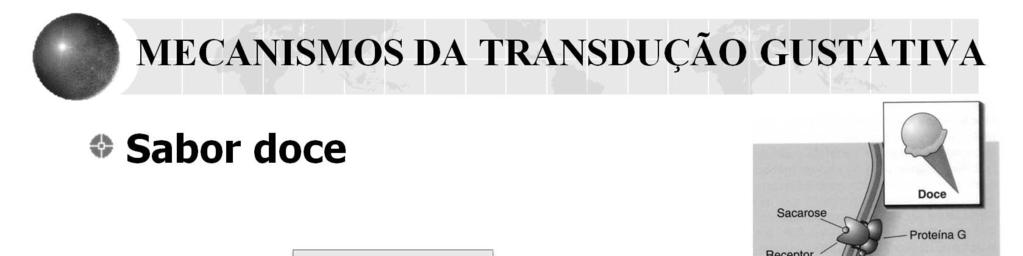 Há muitos estímulos doces e vários mecanismos são sensíveis a eles.