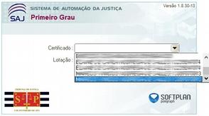 NOTA: O processo de atualização do sistema ocorrerá apenas na primeira