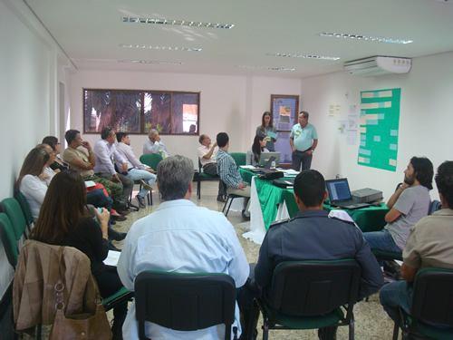 Participaram da oficina representantes de universidades, sindicatos rurais, ONG s, setor produtivo, instituições privadas, cooperativas, associações, comunidades tradicionais, prefeituras, CODEMAS,