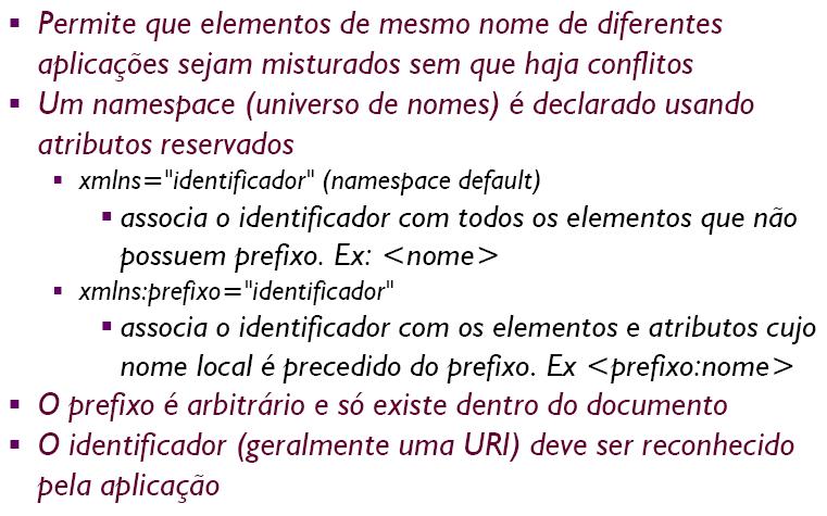 XML Namespaces April 05 Prof. Ismael H. F. Santos - ismael@tecgraf.puc-rio.