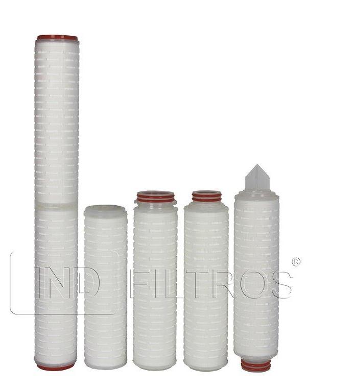 Filtro Bobinado Os filtros bobinado são utilizados para filtração de água, bebidas ou líquidos em geral; Suportam a temperatura de até 400 C; Possuem como diferencial, grau de filtração de até 200