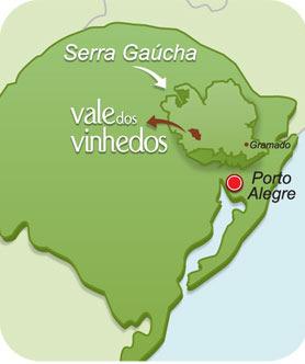 Vinho e sua procedência Vale dos Vinhedos Bento Gonçalves (60%) Garibaldi (33%) Monte Belo do Sul (7%) IP em 2002; DO em 2012; Castas autorizadas: